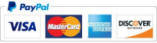 We accept Paypal & Credit Cards